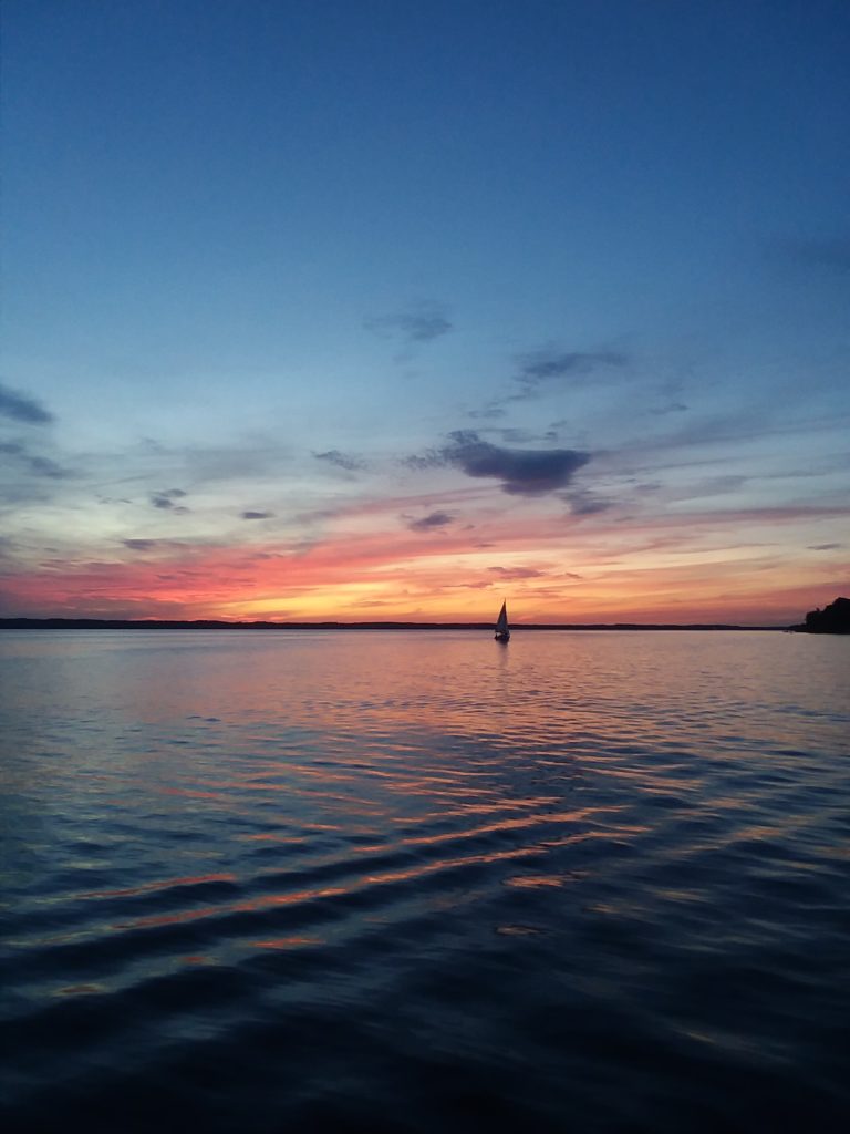 sunset sail